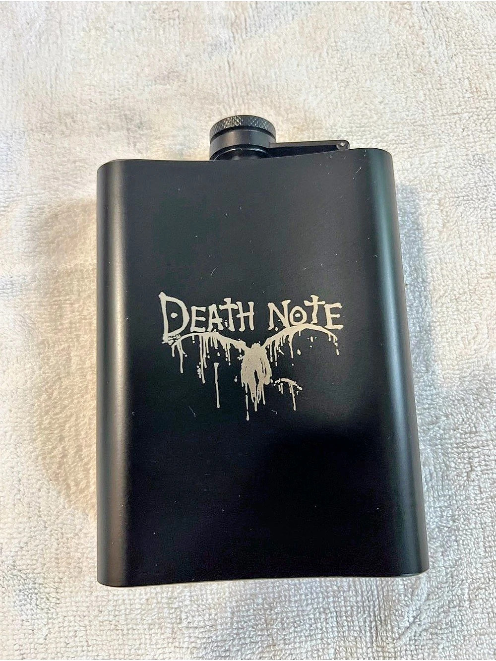 Death Note Misa Amane Flask Black & Silver